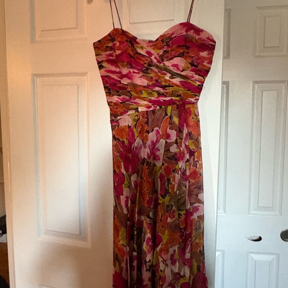 Floral Pink Women's Dress